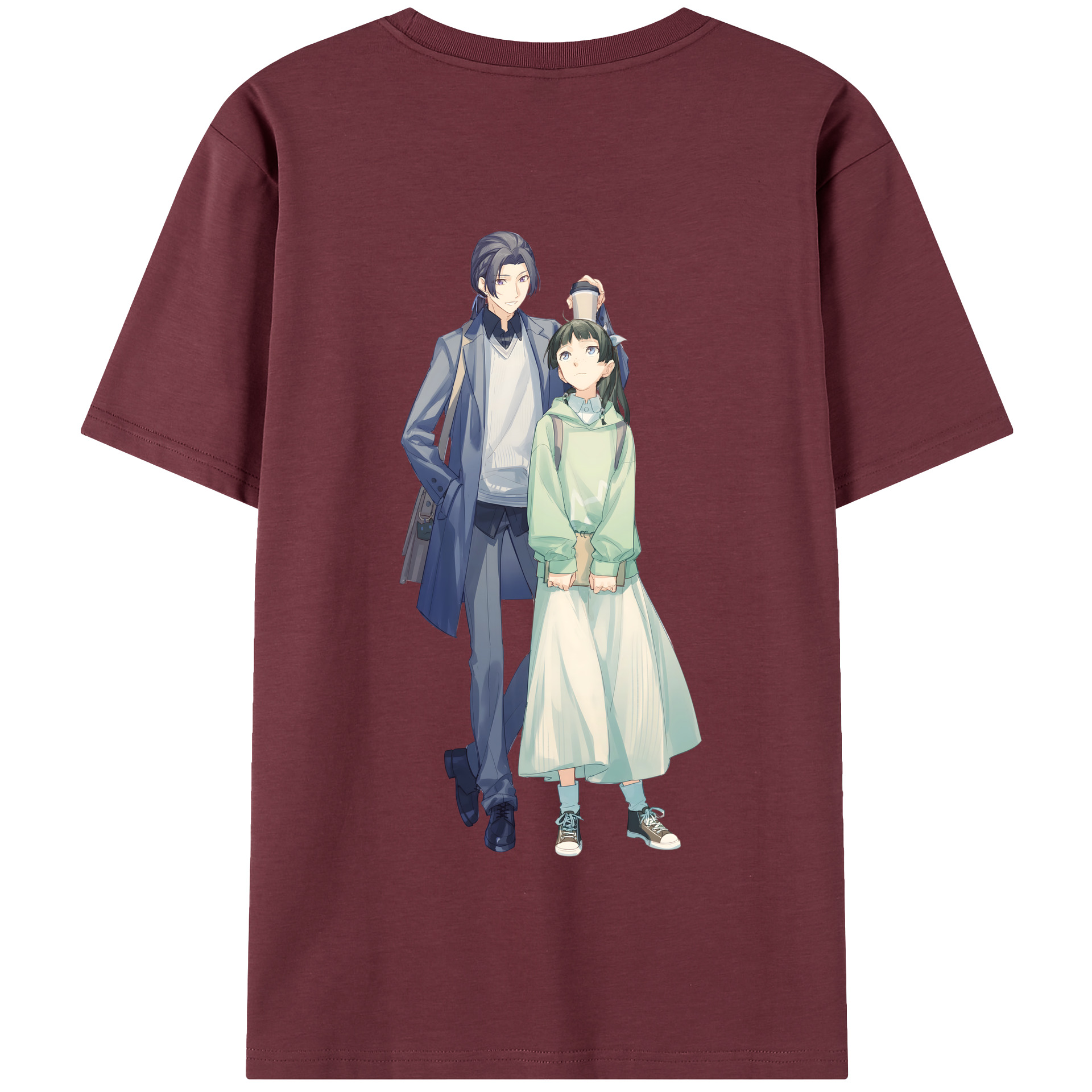 （画像用） 薬屋のひとりごと The Apothecary Diaries 綿100％半袖Tシャツ（背面プリント）
